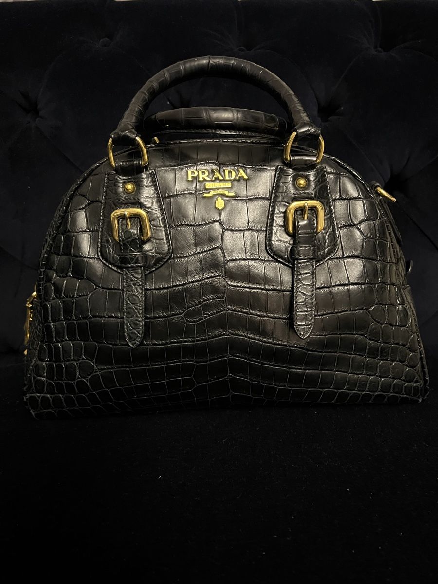 Prada Borse da donna: Prada Tasche - Krokodil Leder – Usato da Rüschlikon venduto da Mode-ZH13
