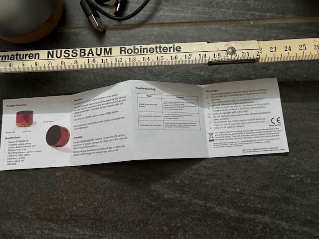 Casse acustiche: Bluetooth-Lautsprecher Eco Speaker 20256 - Speaker Moore – Nuovo (secondo la descrizione) da Pfäffikon ZH venduto da GZHDZV 3
