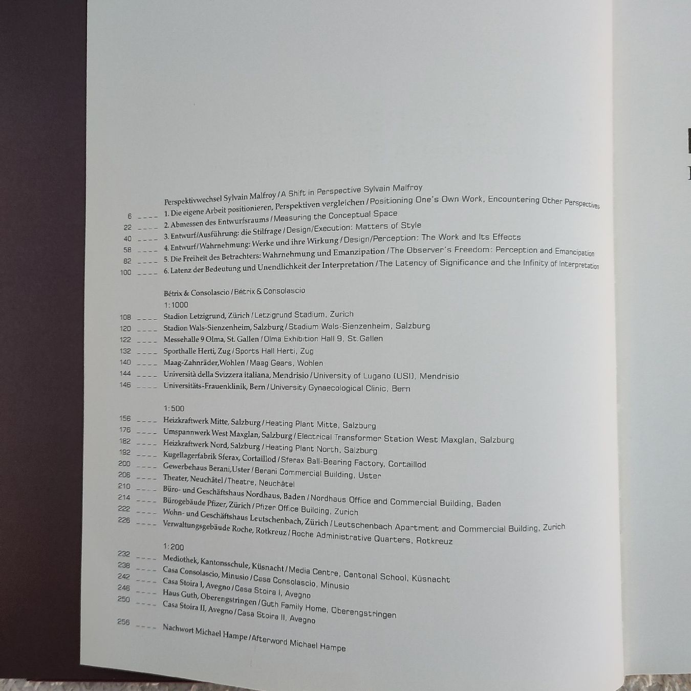 Libri: Bétrix & Consolascio Perspektivenwechsel – Nuovo (secondo la descrizione) da Riva San Vitale venduto da TKarch 1