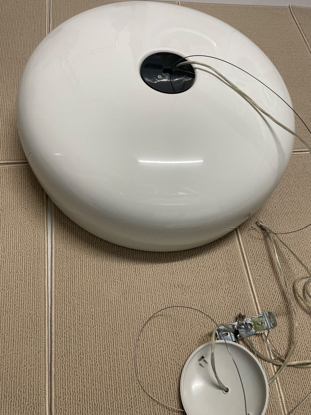 Flos Lampadari & plafoniere: Flos Hängelampe weiss – Usato da Schaffhausen venduto da kon_9tj8 2