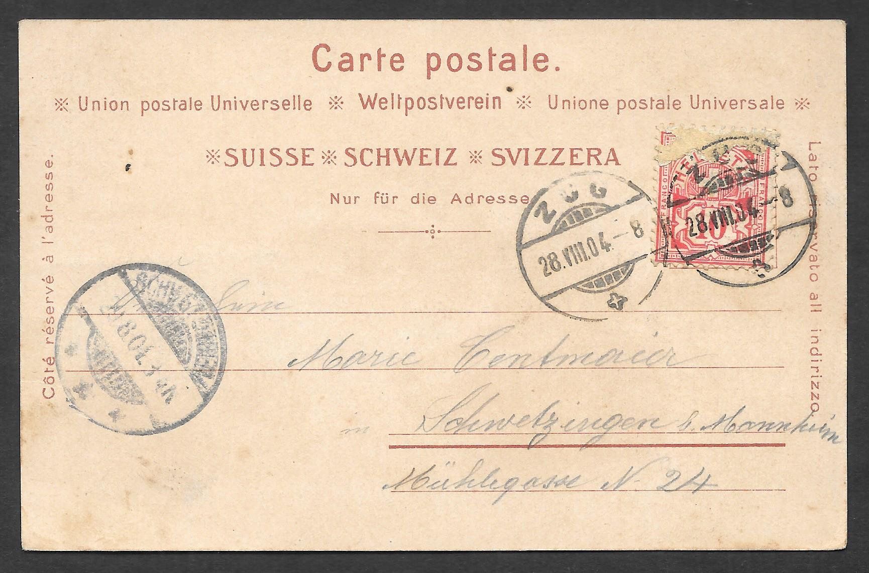 Cartes postales: Zug Teilansicht – D'occasion à Olten par clotaldi 1