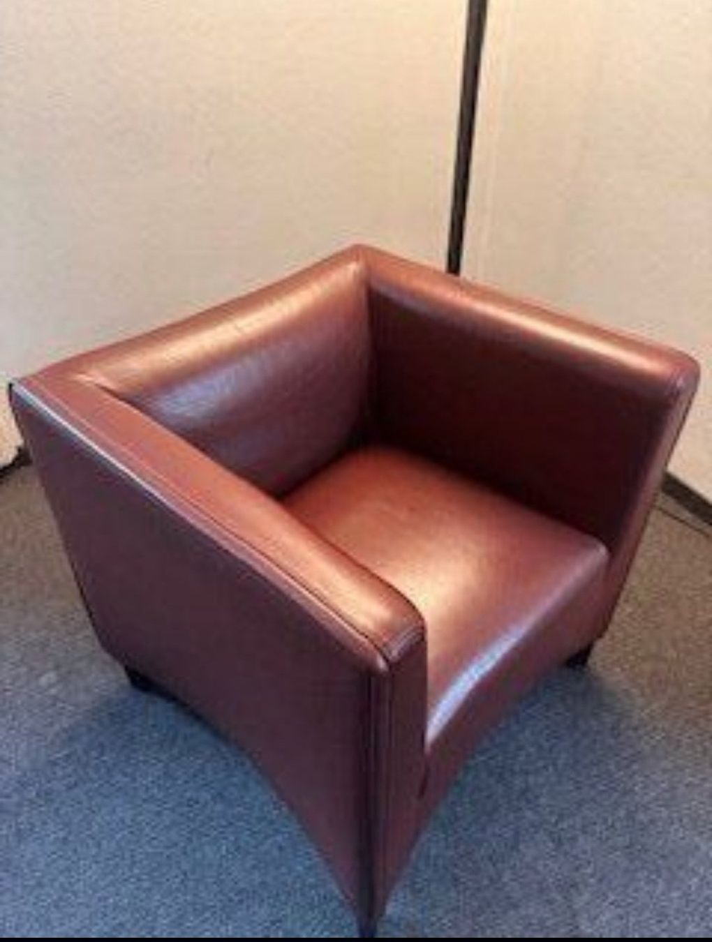 Wittmann Poltrone: Fauteuil (Wittmann) Sessel rot leder – Usato da Horw venduto da iglu370