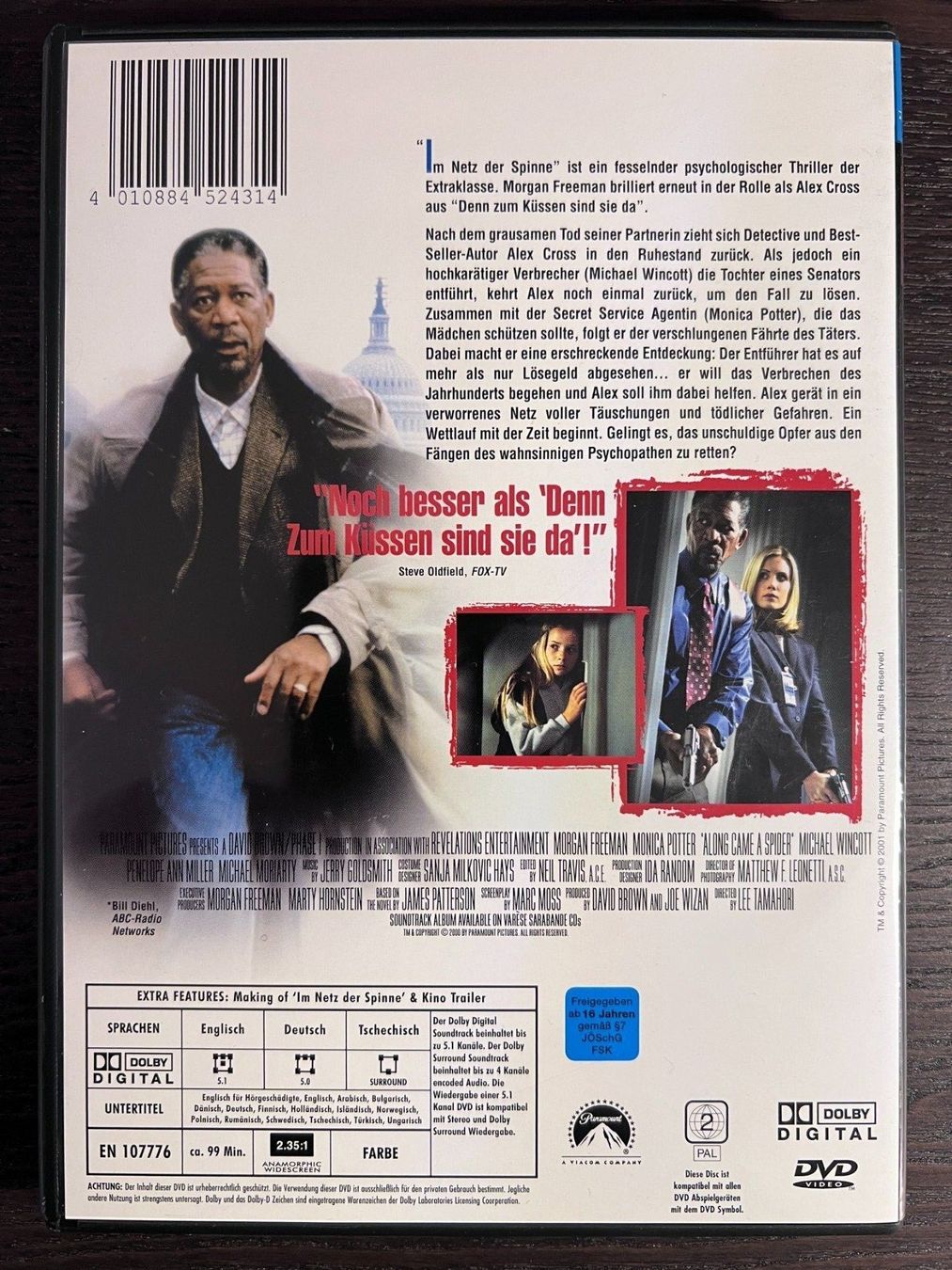 Tutti i DVDs: Im Netz der Spinne – Usato da Zürich venduto da FilmFreunde 1
