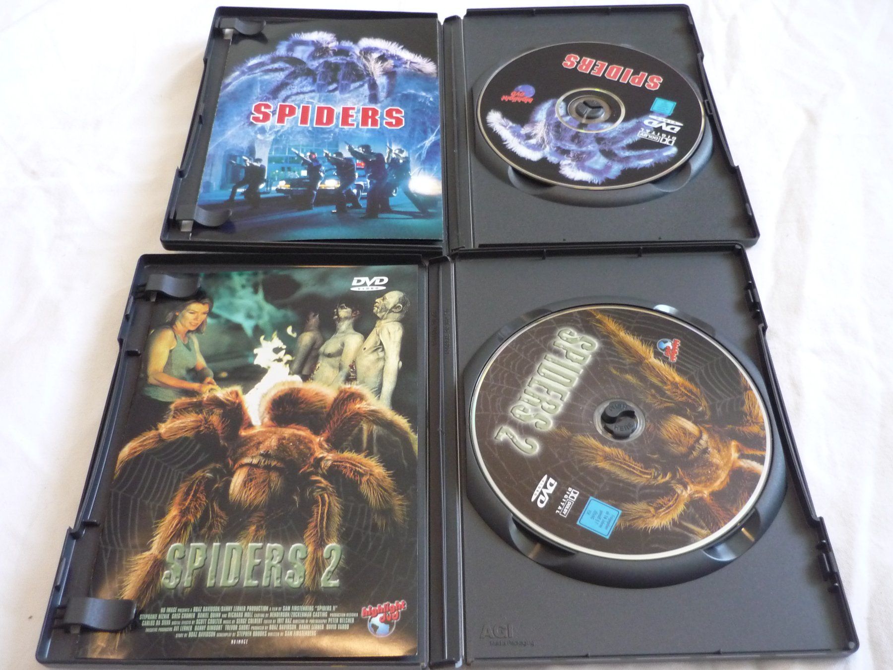 Alle DVDs: 2x DVD Horror - Spiders 1 + 2 – Gebraucht aus Beringen von zzRegal 3