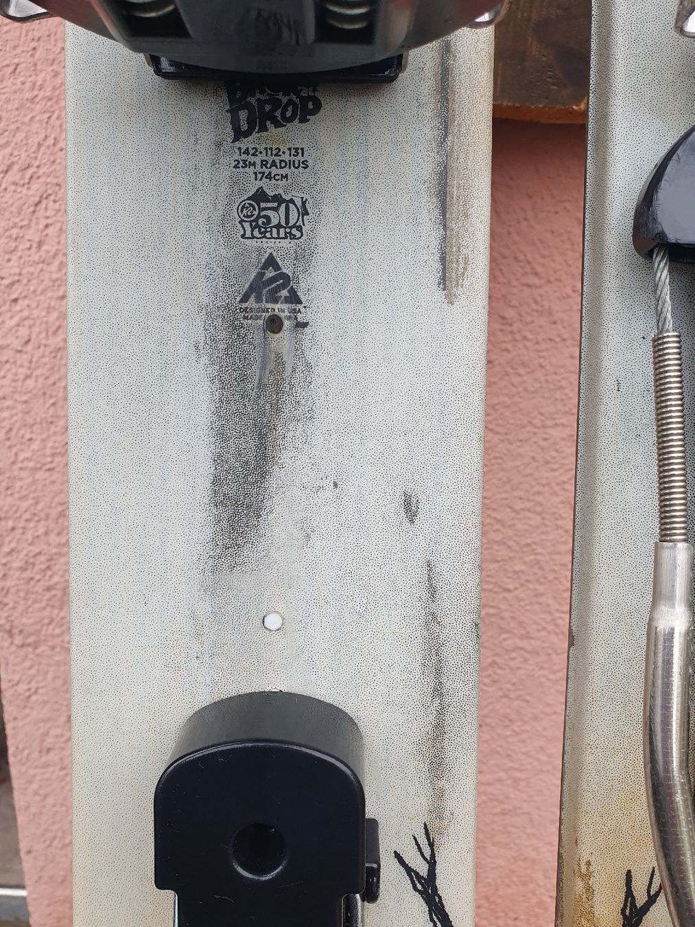K2 Sci: Telemark Ski K2 BackDrop 174cm – Usato da Pfäffikon ZH venduto da Domdalion 3