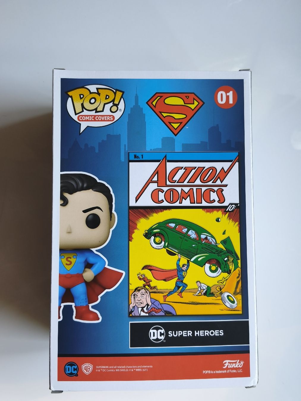 Funko Statuette: Funko Pop! Comic Covers Superman Nr. 01 Comic Figure ab 1 Fr – Usato da Rüfenacht BE venduto da Morfius 2