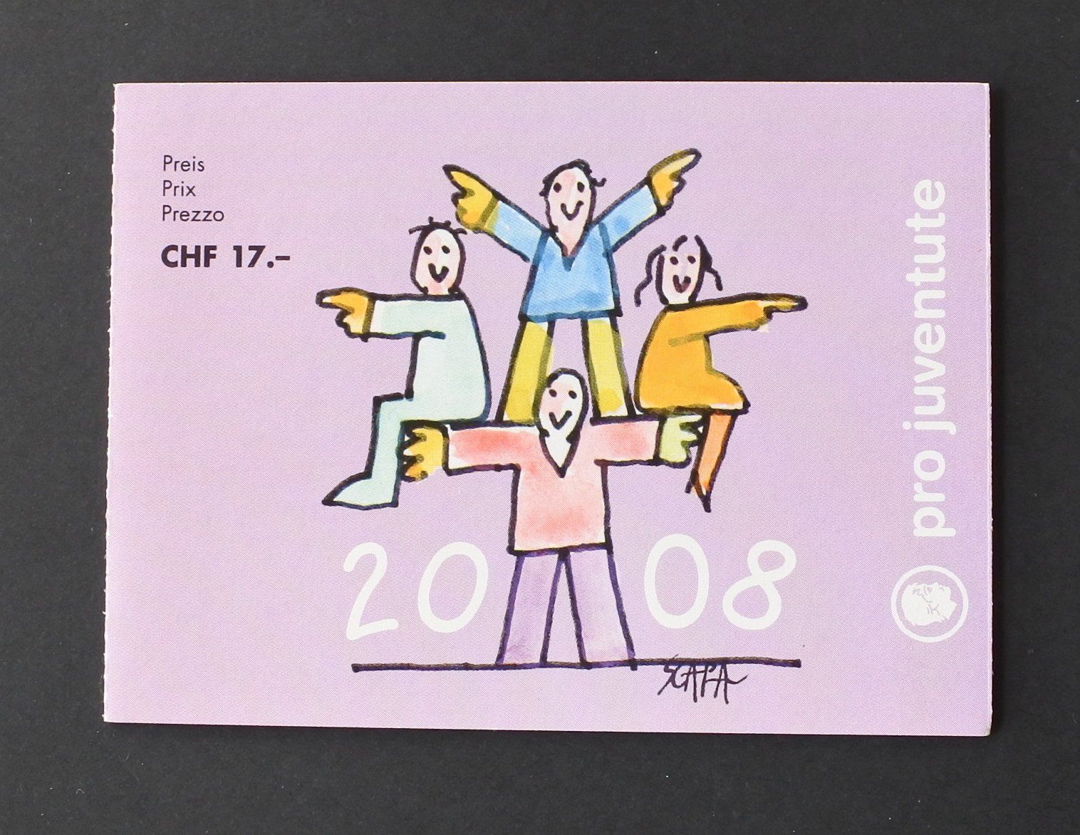 Alle Briefmarken: 2008 Pro Juventute Markenheftchen ** – Neu (gemäss Beschreibung) aus Lugano von fc2017