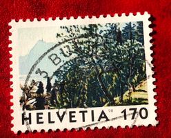 CH Briefmarken Stempel   
