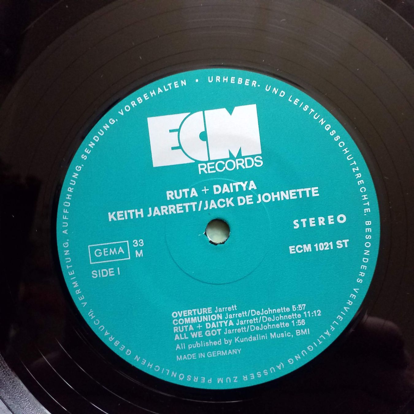 Dischi in vinile: KEITH JARRETT,  Ruta .......... 1st 1973  - NEW - – Nuovo (secondo la descrizione) da Yverdon-les-Bains venduto da Jacotreut 2