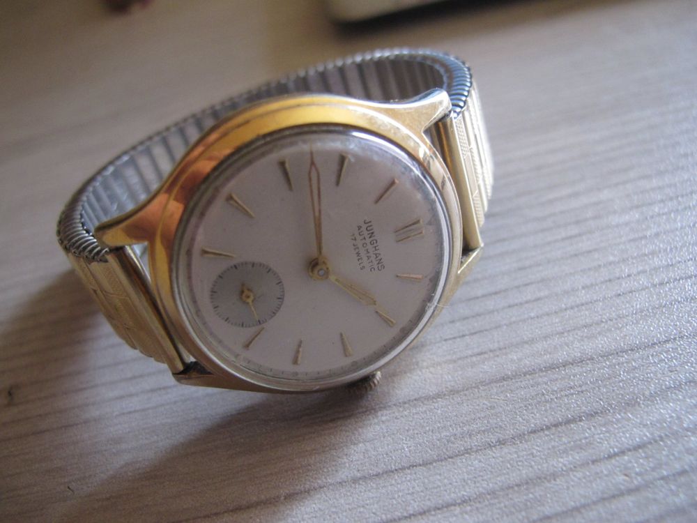 Junghans Automatic 17 Jewels Mit Kleiner Sekunde L uft Herre