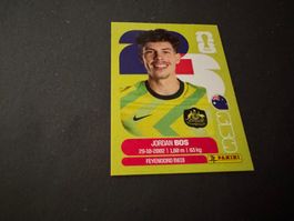 Panini Fifa Fussball WM 2026 Sticker Jordan Bos AUS 6