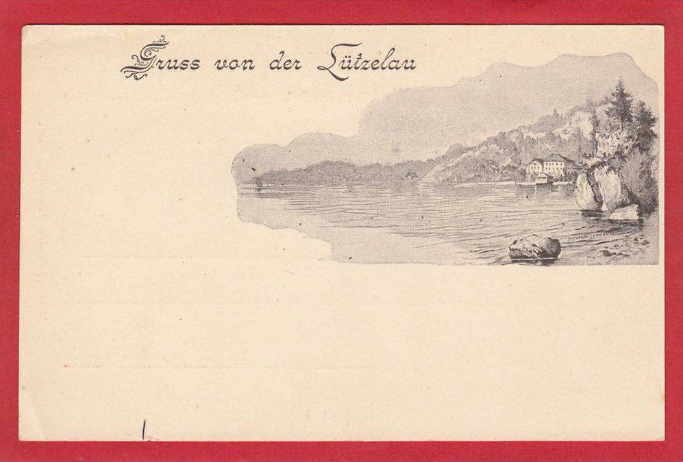 Cartoline postali: LÜTZELAU 1897/1905 – Usato da Grüningen venduto da Kartenlaube