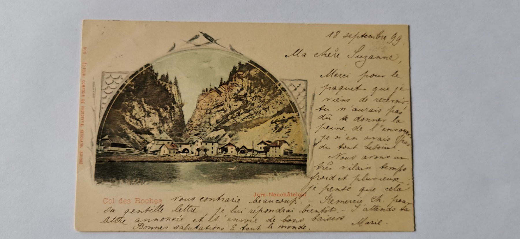 Alle Briefmarken: Postkarte 1899 – Gebraucht aus Aadorf von Chnorli-Furz 1