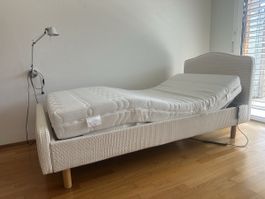 Elektr. verst. Einzelbett inkl. hochwertiger Matratze
