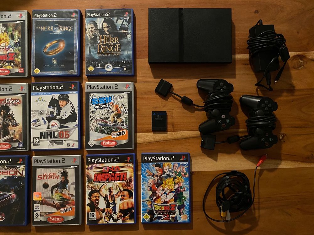 Play Station 2 mit Spielen | Kaufen auf Ricardo