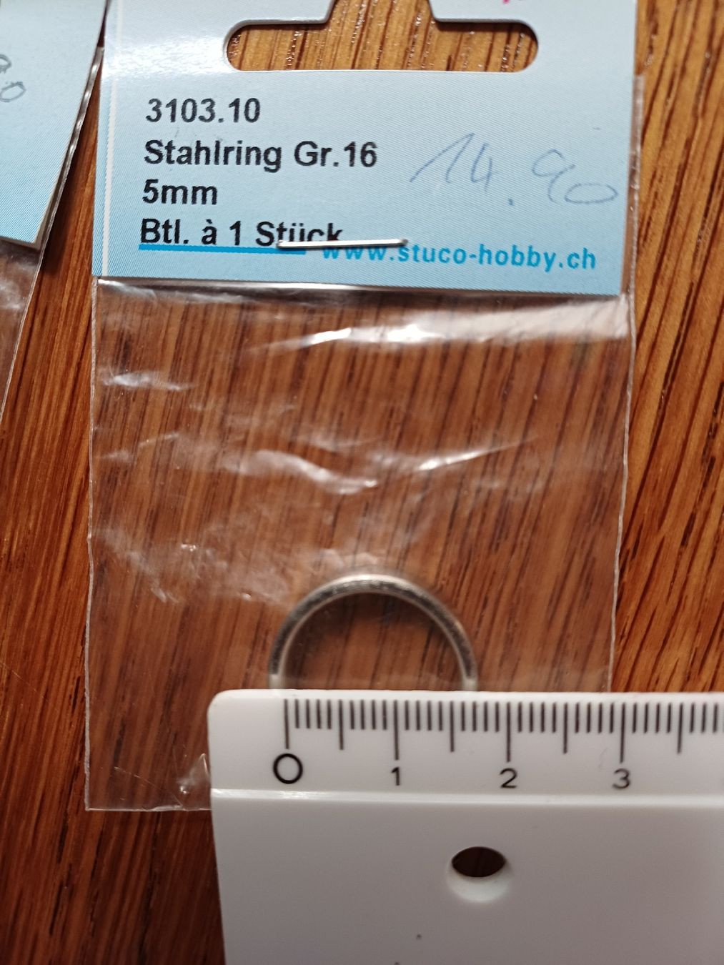 Kit bricolage: 6 Beutel Stahlringe Schmuck – Nuovo (secondo la descrizione) da Gächliwil venduto da lesidees 2