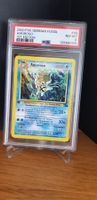 Amoroso Fossil 1. Edition Deutsch PSA 8 Pokemon Karte!