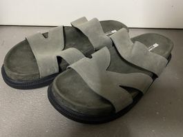 Pull&Bear Sandalen, Khaki, Grösse 41 - Sommer kann kommen!