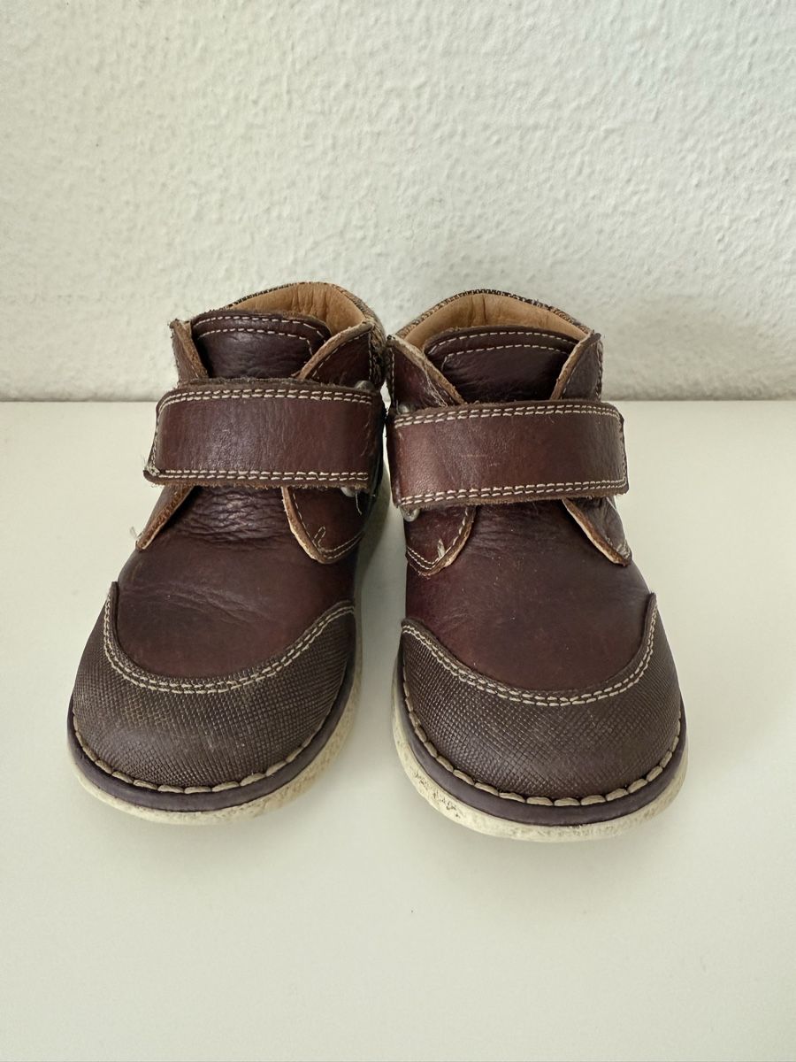 Scarpe per ragazzi: Pablosky Brown Leather Ankle Boots, EU 22, Fall Ready! – Usato da Zollikerberg venduto da MK-13 2