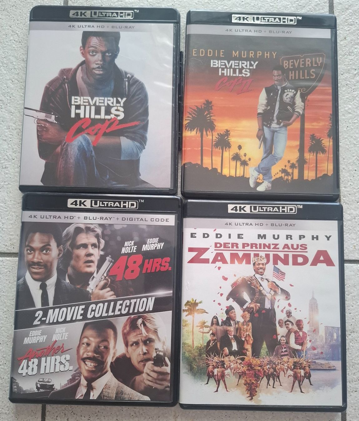 Tutti i DVDs: Eddie Murphy 4K UHD Kollektion – Nuovo (secondo la descrizione) da Riehen venduto da DVD-Palace