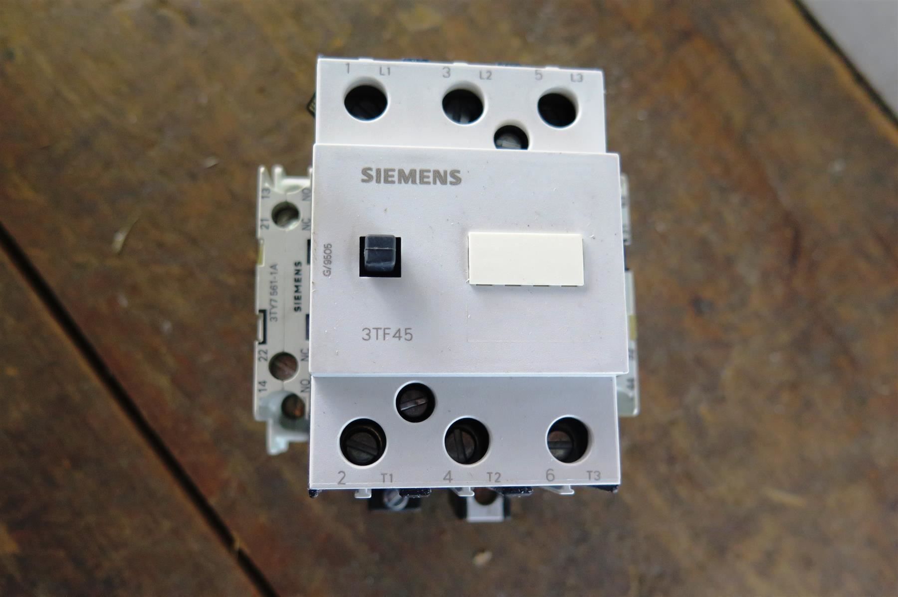 Siemens Componenti elettronici: Siemens 3TF45 22-0APO Schütz  Contactor – Usato da Laufenburg venduto da Sirluger 1