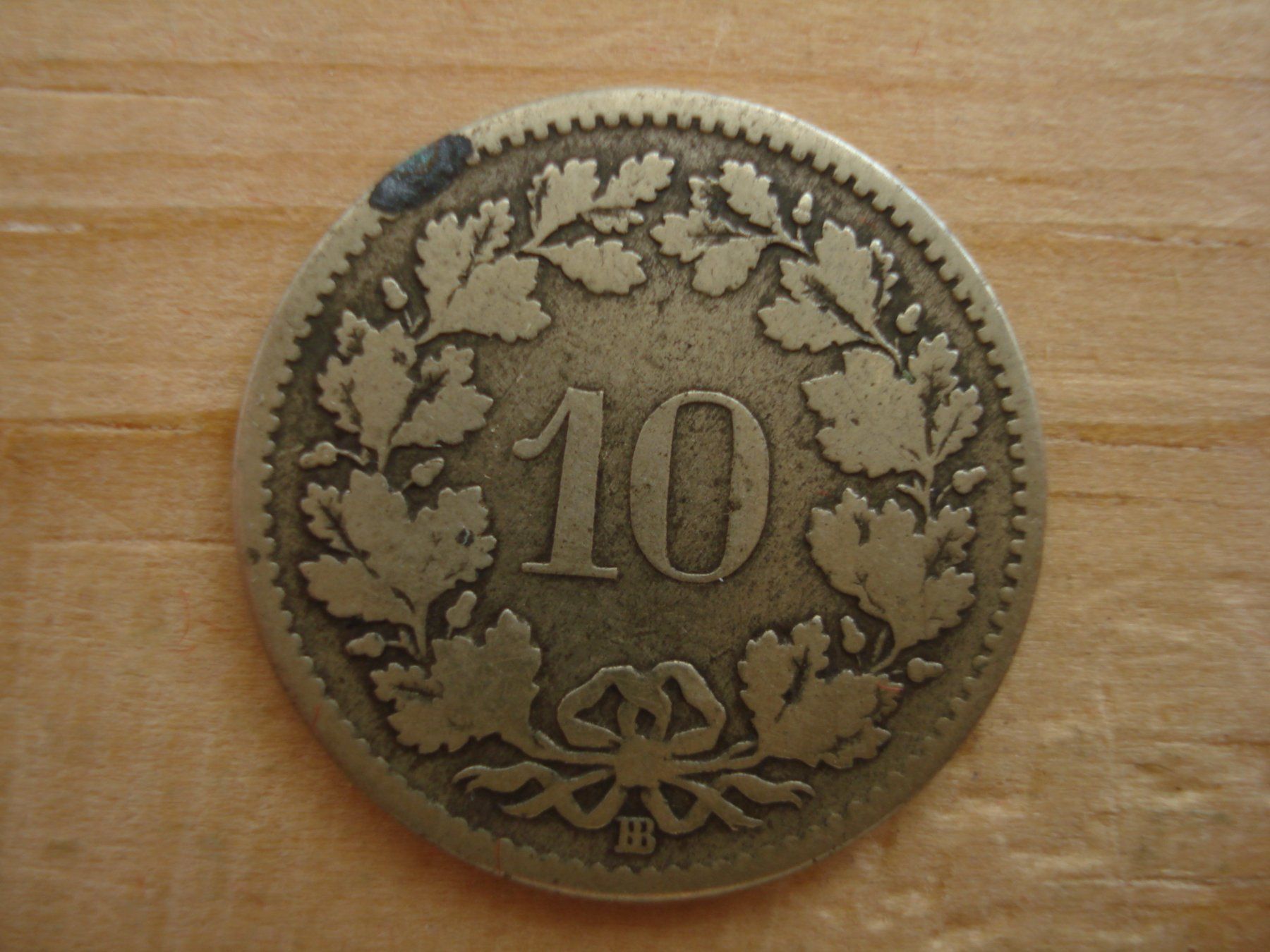 Tutti le monete: (S1) 10 Rappen 1850 – Usato da Erlach venduto da Net-Coins 1