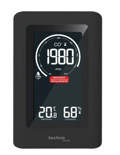 Altro per la casa: TechnoLine Luftgütemonitor WL1030, CO2, Temperatur – Nuovo (secondo la descrizione) da Bassersdorf venduto da COOL-AG 4
