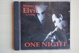 Elvis CD - Memory of Elvis by P. Müller - One Night (71)