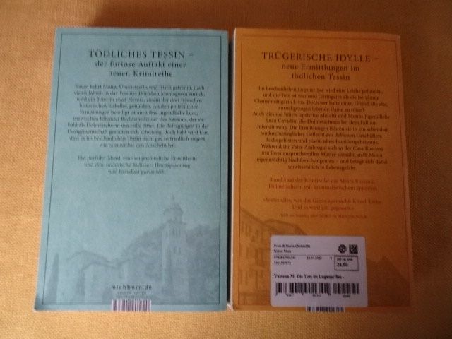 Bücher: 11 Schweizer-Krimis Schwerpunkt Tessin – Gebraucht aus Oberweningen von Gerini 5