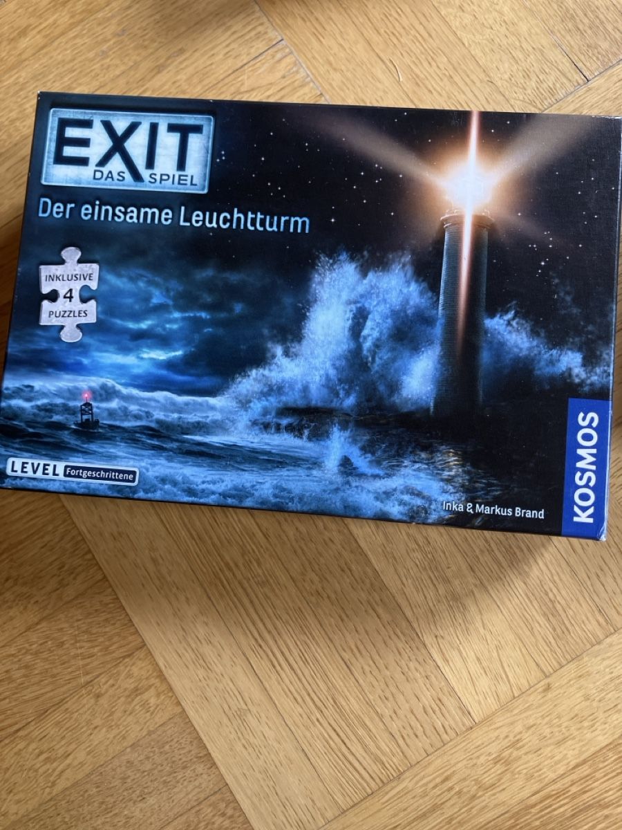 Giochi: EXIT Das Spiel: Der einsame Leuchtturm inkl. 4 Puzzles – Usato da Aathal-Seegräben venduto da Butterflynati