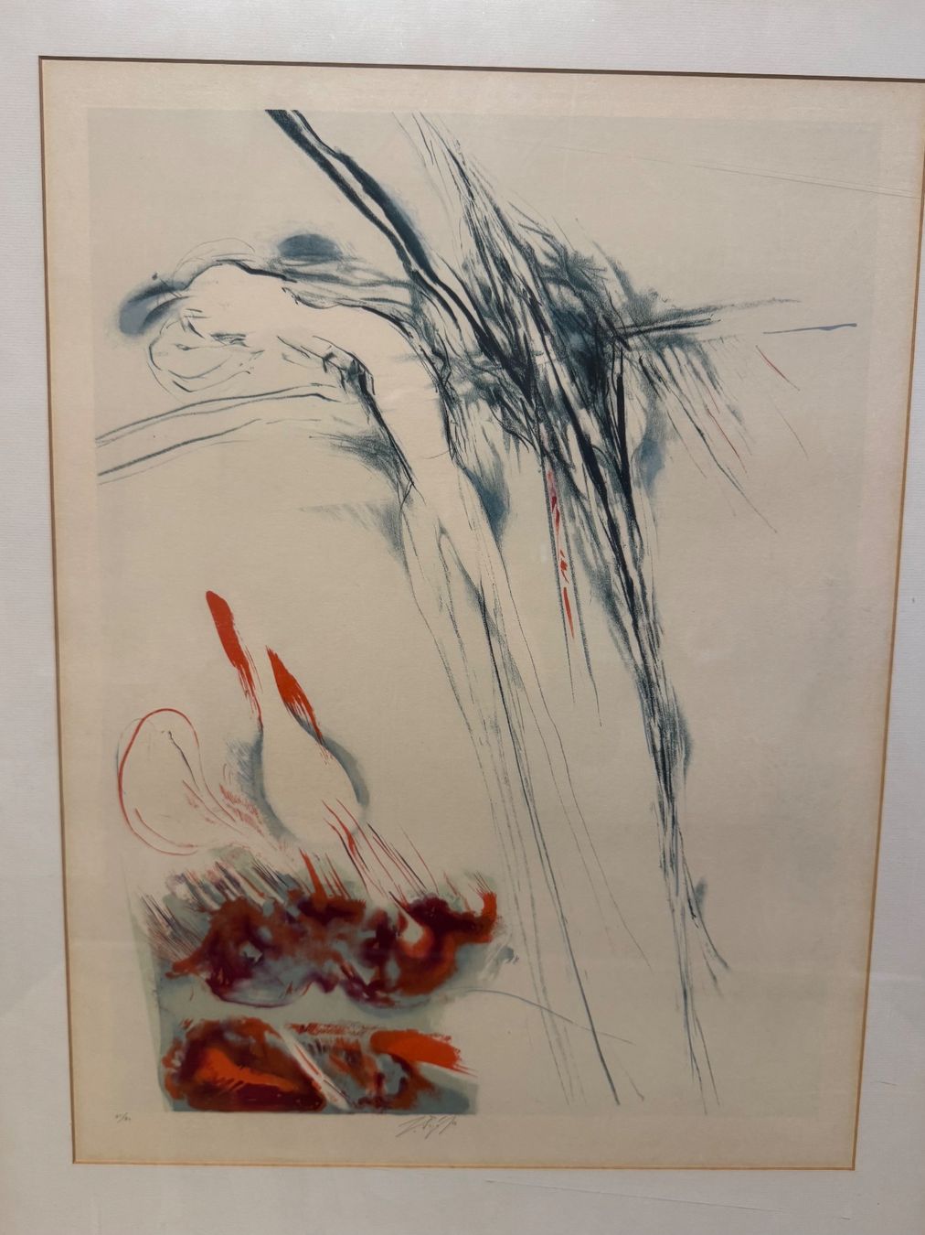 Arts picturaux & lithographies: Lithos Hand signiertes Bild – D'occasion à Schlieren par Freundlich02 2