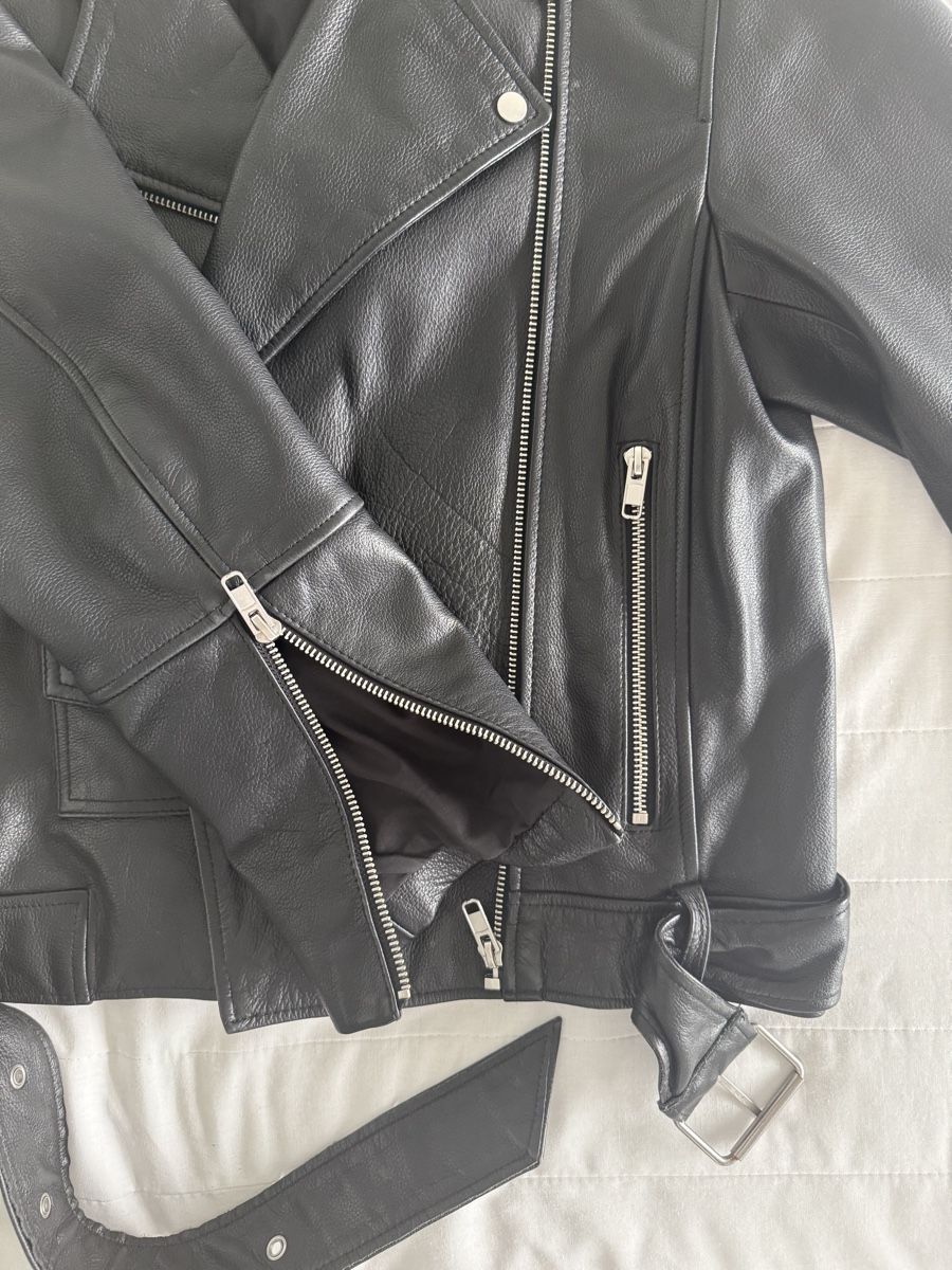H&M Giacche: Leather Jacket - Unisex Biker Style - Size M – Usato da Zürich venduto da lisa_grnbrg 2