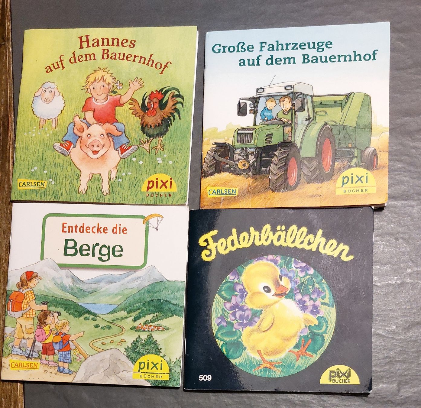 Spielzeuge: Pixi Büchlein 4 Stück  – Gebraucht aus Unterseen von Ruia3333