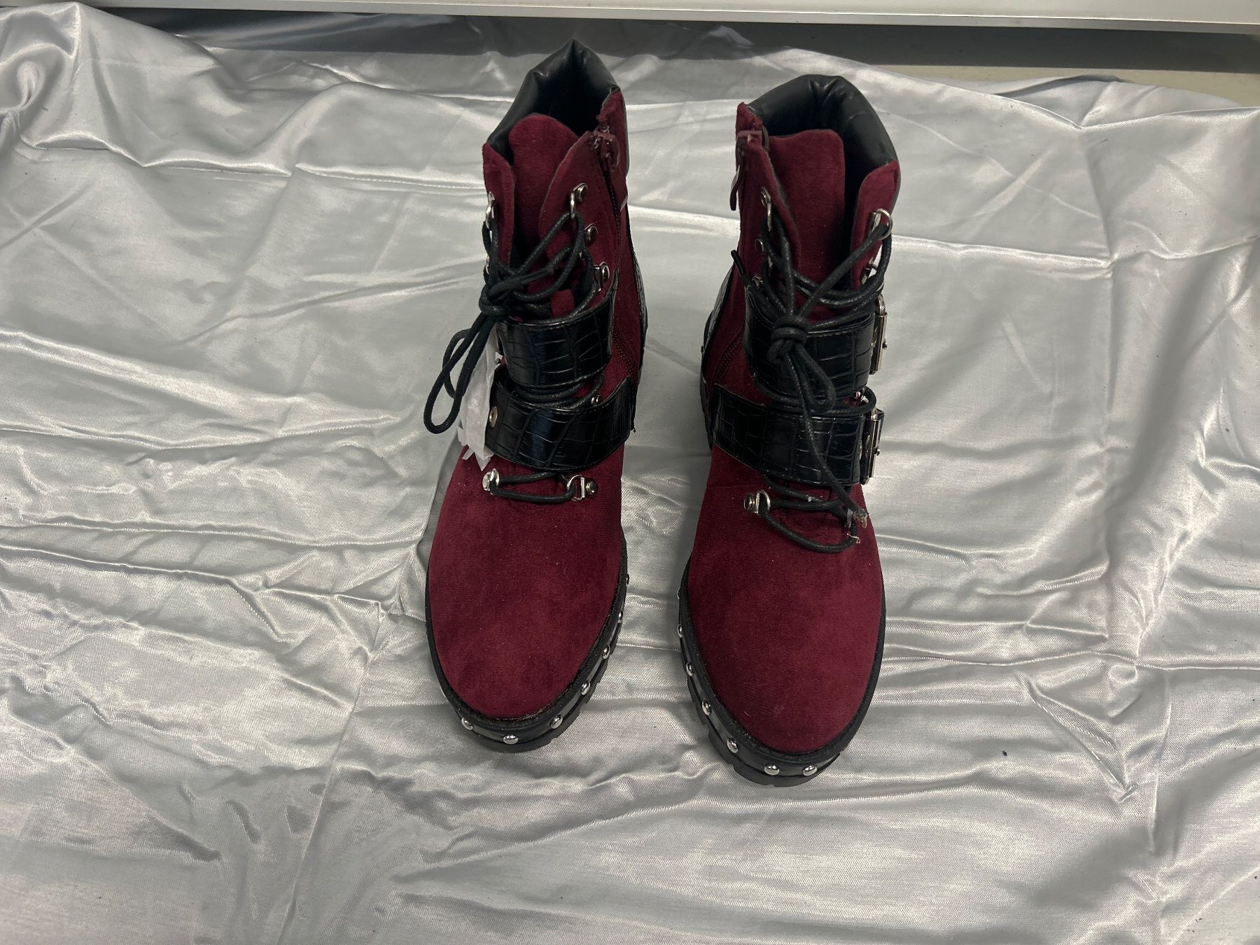 Scarpe da donna: Stiefeletten weinrot Gr 36 Neu – Nuovo e nell'imballaggio originale da Regensdorf venduto da Spyke55 3
