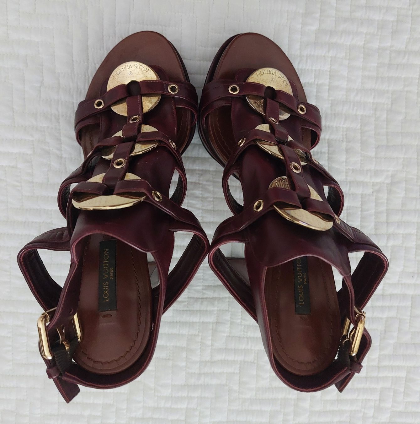 Louis Vuitton Damenschuhe: Louis Vuitton Sandalen – Gebraucht aus Zürich von Martinlaehner 1