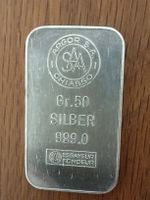 Silberbarren Argor 50g 