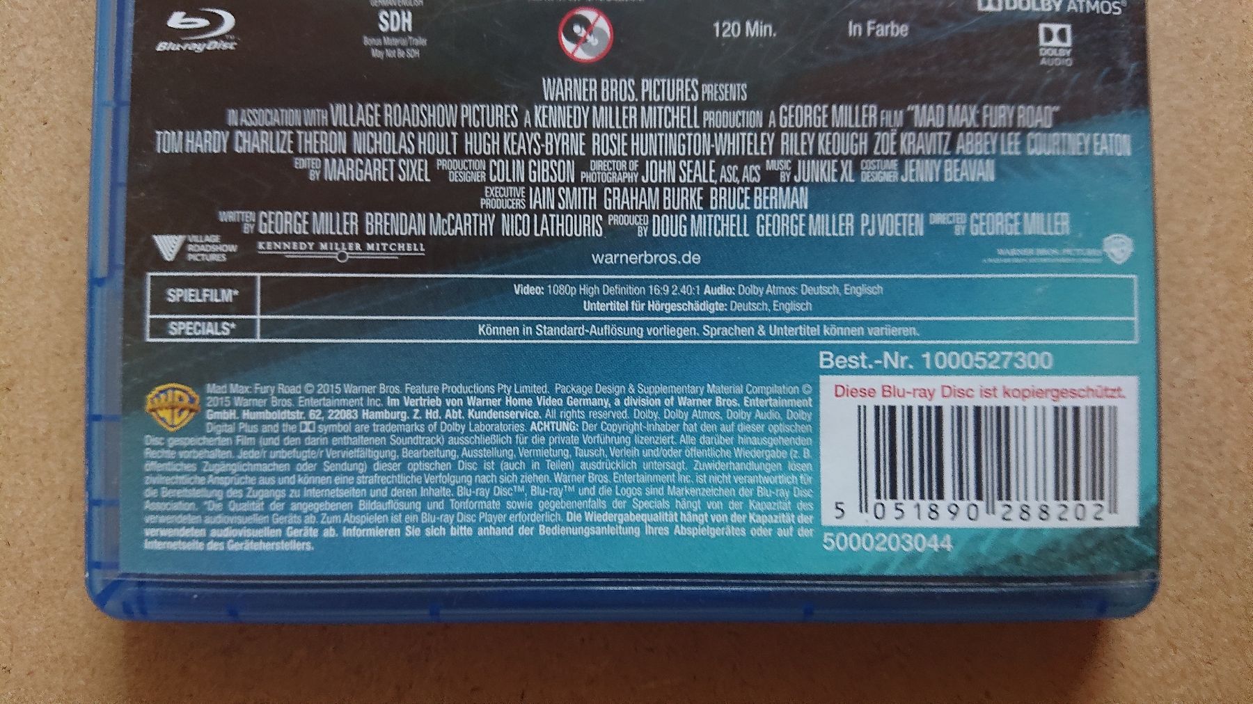 Alle DVDs: Mad Max Fury Road Blu-ray  – Gebraucht aus Chur von FreakofRarity 3