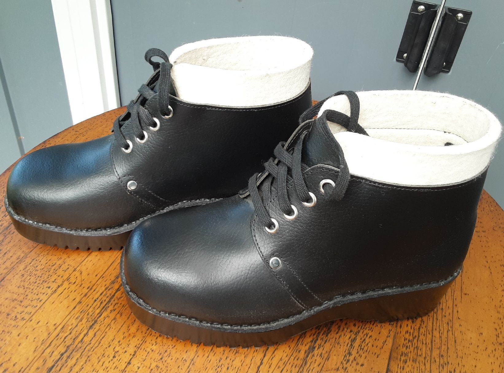 Herrenschuhe: Holzschuh,Lederschuh,Arbeitsschuh – Neu (gemäss Beschreibung) aus Grosswangen von Spengler66 1