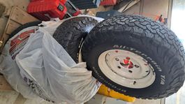 Landrover Stahlräder, BF Goodrich, Top Zustand, 16 Zoll!
