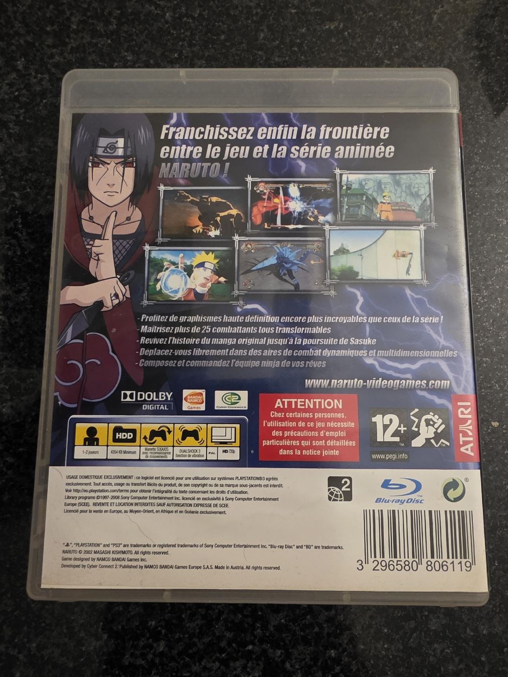 Jeux: Naruto Ultimate Ninja Storm PS3 – D'occasion à Chavornay par Crash37 1