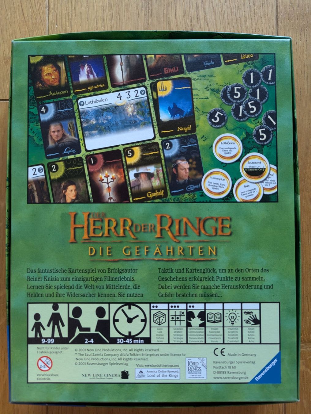 Ravensburger Spiele: Herr der Ringe - Die Gefaehrten – Gebraucht aus Uster von Knork 1