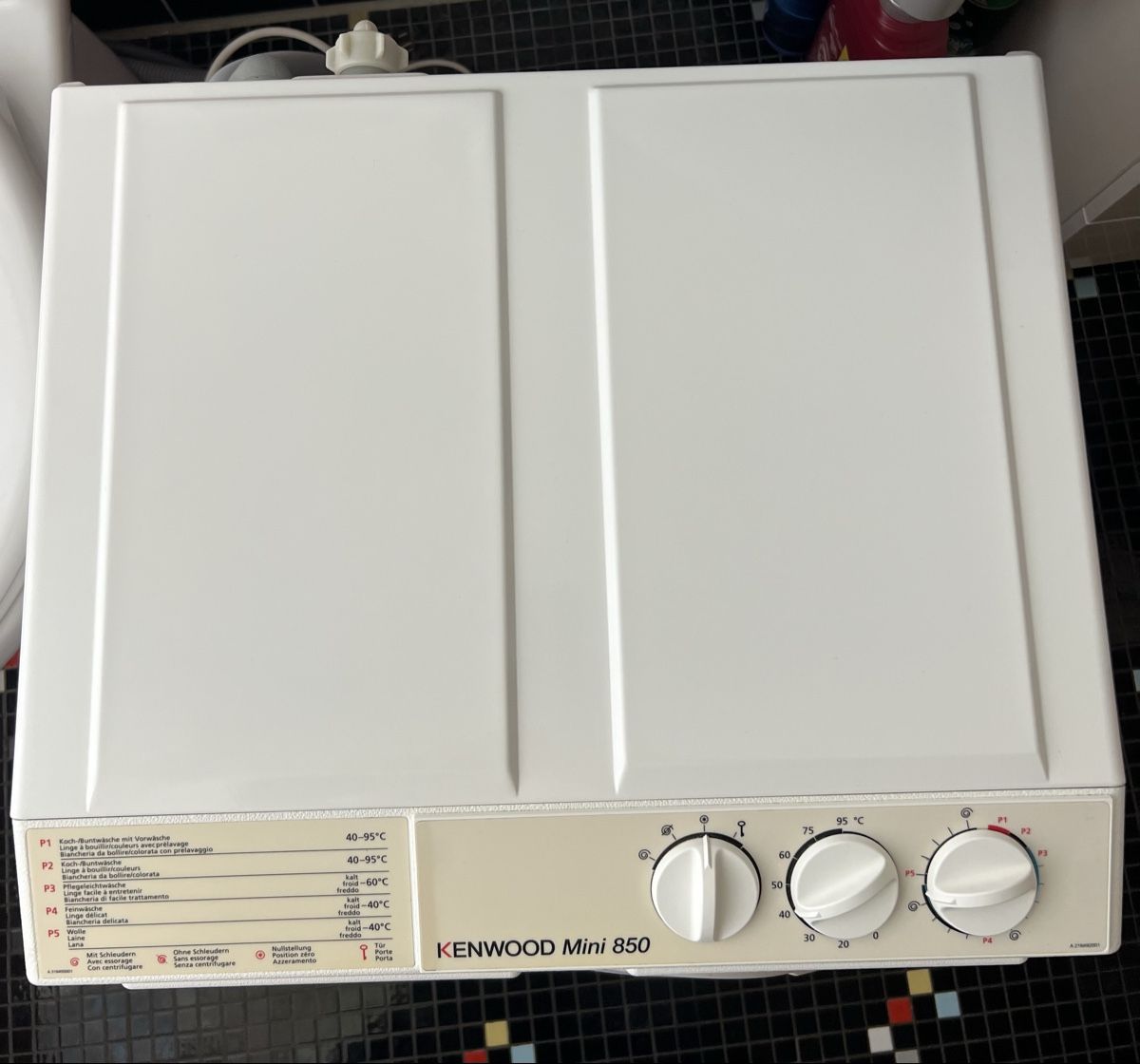 Kenwood Lavatrici: Waschmaschine Kenwood Mini 850 – Usato da Rüschlikon venduto da Picpara 4