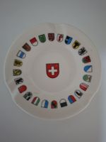 Vintage Porzellan Aschenbecher Schweiz – Kantonswappen