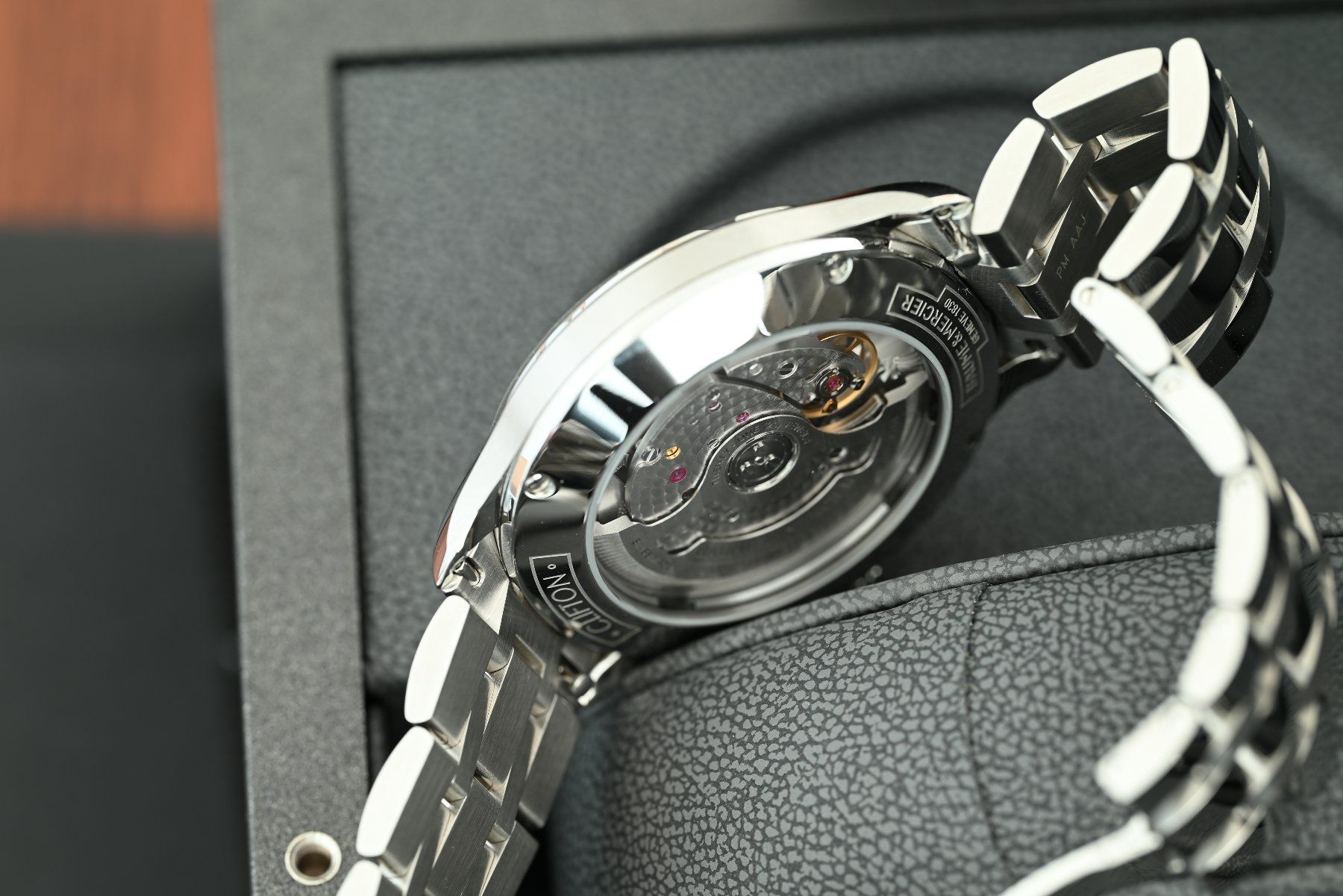 Baume & Mercier Orologi: Baume & Mercier Herren Clifton Baumatic, Chronometer – Usato da Kloten venduto da ora8 1