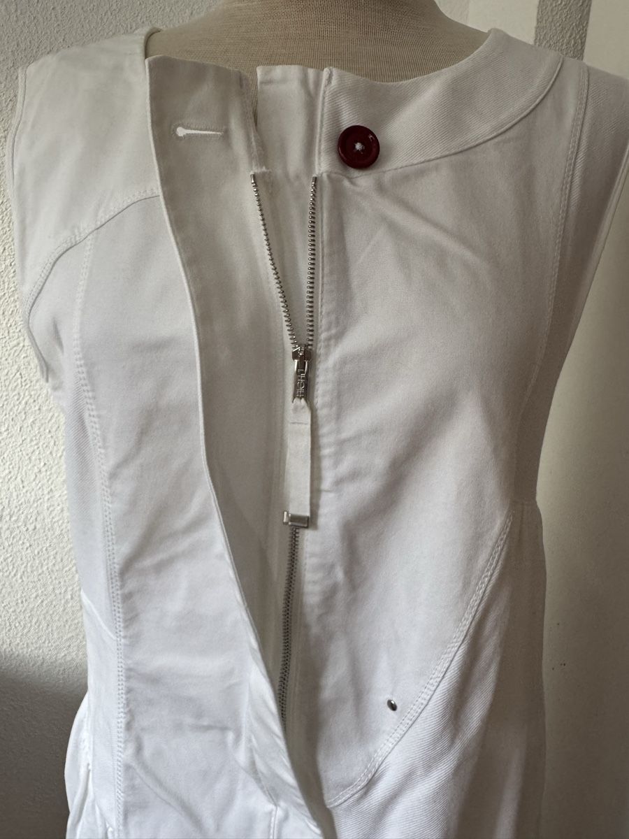 High Vestiti: HIGH Use, robe coton blanche, taille 40 – Nuovo (secondo la descrizione) da Morges venduto da sandy069 1