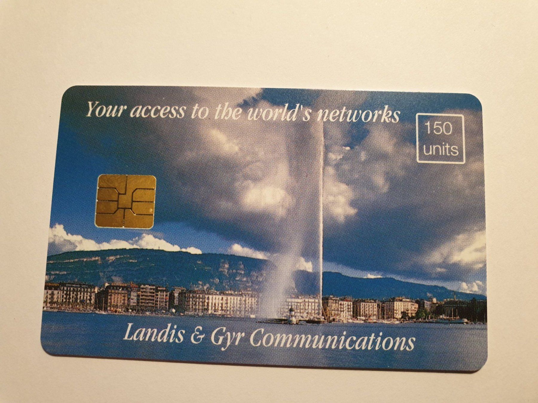 Schede telefoniche: Landis&Gyr – Usato da Rain venduto da chesz