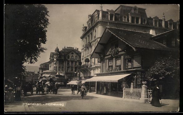 Cartes postales: AK Interlaken, Höheweg – D'occasion à Berlin par bartko-reher