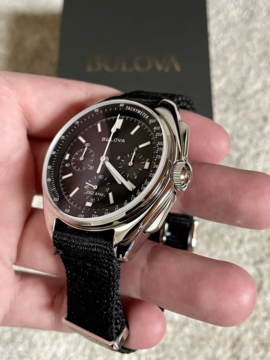 Bulova Uhren: Bulova Lunar Pilot Chronograph Limited Edition 96A225 – Neu (gemäss Beschreibung) aus Uster von  2