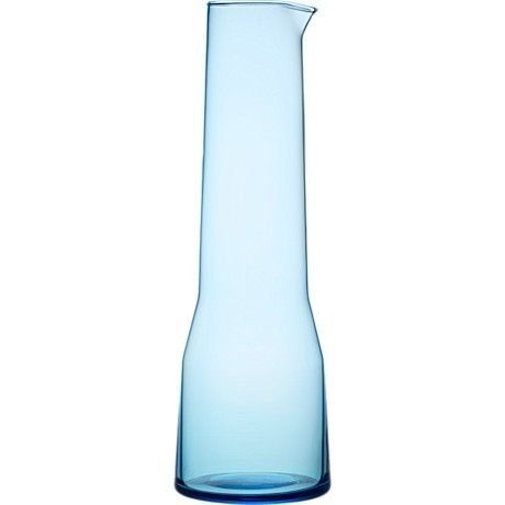 Iittala Caraffe: 1 x Iittala Essence: hellblau Karaffe 0,28L – Nuovo e nell'imballaggio originale da Mönchaltorf venduto da godetra