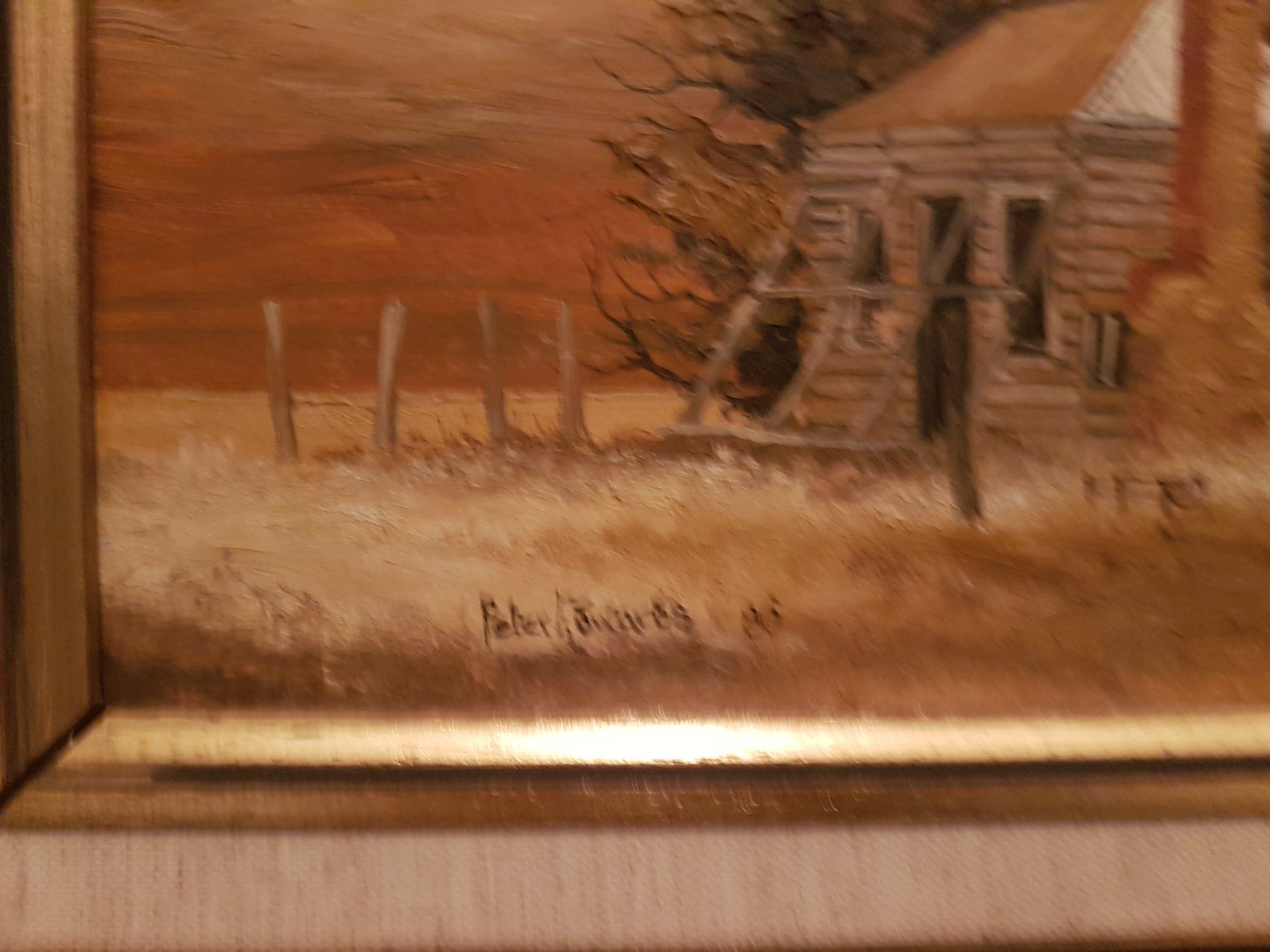 Gemälde: Peter William Edwards FARM in AUSTRALIEN SIG – Gebraucht aus Glattbrugg von casabelavista 7